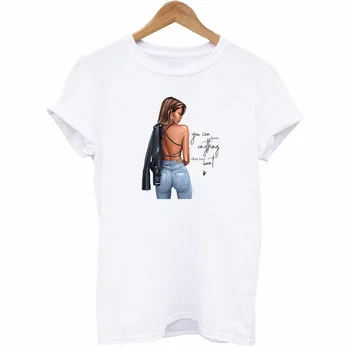 Moda Fata de Patch-uri Autocolante Termice Pe Haine Lavabil DIY Femei T-Shirt, Hanorace Fier Pe Transferuri Patch-uri Pe Haine Appliqued Imagine 2