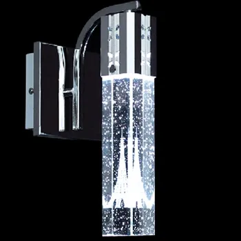 Modern 3w led cristal lampă de perete camera de zi romantic bule de cristal de perete de lumină led-uri luciu lămpi de perete Pentru AC 90--260V