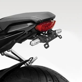 Motocicleta de Înmatriculare, Titularul Cadru Apărătoarea soclului Lumină LED-uri Pentru YAMAHA MT-09 MT09 MT 09 Tracer 900 FJ-09 FJ09 2015 - Imagine 2