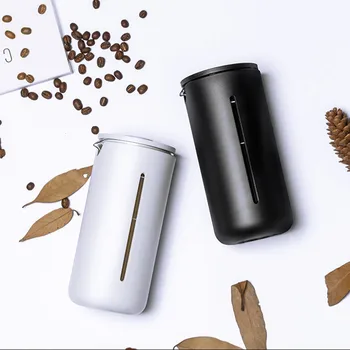 Mână-filtrat Filtru de Cafea, Aparat Portabil franceză Berii Filtru de Cafea, Ceainic 450ml rezistent la Căldură în formă de U, Ibric de Cafea din Sticlă