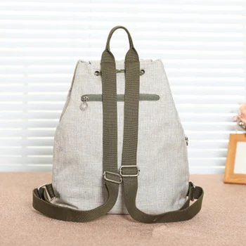 Nou stil etnic rucsac de călătorie geanta mare de umăr lenjerie de pat din bumbac țesute manual păun model de rucsac Imagine 2