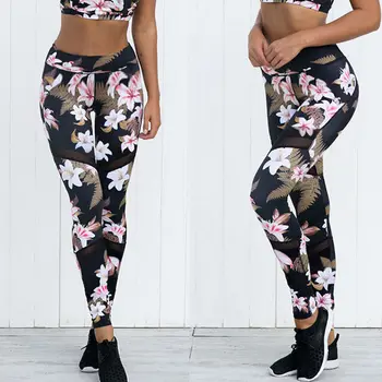 Noua Moda Pentru Femei Talie Mare De Fitness Jambiere Femei De Imprimare Haine Casual Pantaloni