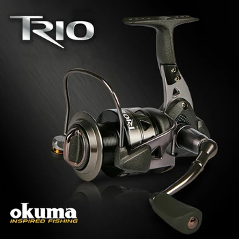 OKUMA Trio 1000-5000 Serie de Unelte de Pescuit din metal Seapole 10BB Spinning Pescuit la Crap Tambur 5.0:1 Pesca Coll Linie Spooler Imagine 2