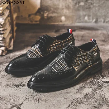 Oxford Pantofi Elegant pentru Bărbați 2022 Rochie de Designer de Pantofi de Mens de Moda Bocanc Om Pantofi de Înaltă Calitate Zapatos De Hombre Chaussure
