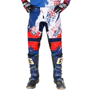 Pantaloni Motocross de viteze set concurs de curse costum Barbati domnisoara Off-road rezistent la Uzura elastic haine Motocicleta Flexair MX Imagine 2