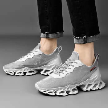 pantofi pentru bărbați Adidași de sex Masculin de tenis de Lux, pantofi de Mens casual Pantofi Antrenor Cursa Respirabil Pantofi de moda mocasini Pantofi sport pentru barbati Imagine 2