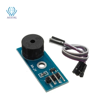 Pasiv Buzzer Modulul Senzor de Alarmă Sonor Audion 9012 Conduce 3.3-5V Pentru Ardu ino Auto Inteligent Cu DuPont linie