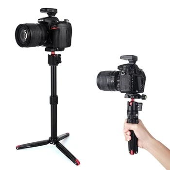 Pentru Canon Nikon Sony A7S Camera Video Smartphone Masă de Călătorie Mini superba Trepied cu Cap de Minge Imagine 2