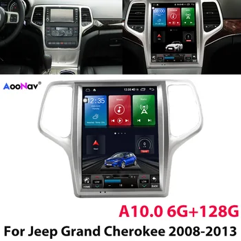 Pentru Jeep Grand Chrokee 2008 - 2013 Navigare GPS Auto Radio Stereo DSP 6+de 128GB Tesla Stil Android 10.0 Auto Multimedia Player