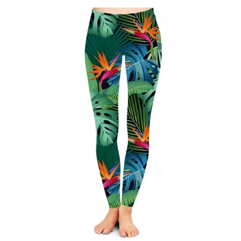 Personalizat Tropice Sublimare Imprimare Pantaloni Jambiere