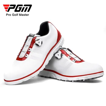 PGM Pantofi de Golf Barbati Pantofi Impermeabil Rotație Dantele Golf Pantofi Anti-Alunecare Stud Adidași