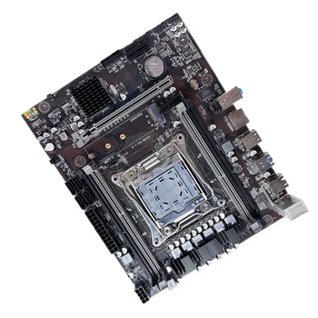 Placa de baza X99 despre lga2011-3 Placa de baza suporta DDR4 ECC RAM Cu E5 2650 V3 CPU+DDR4 4G 2133 Mhz RAM+Cablu SATA Imagine 2