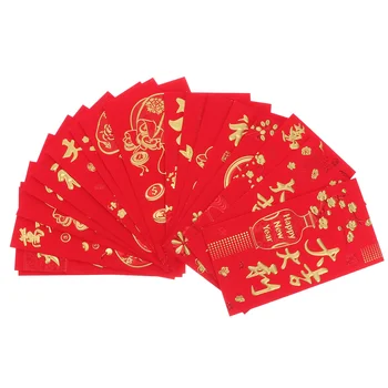 Rosu An Plicuri Nou Chinezesc Plic De Bani Festival Hong Bao Primăvară Pachete De Lucky Hongbao Pachete De Buzunar Cadou Pocketslunar