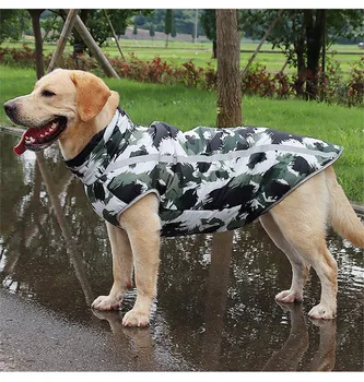 S-6XL Impermeabil Reflectorizant Câine Mare Haina de Iarna Cald Îmbrăcăminte pentru animale de Companie Costum de Câine de Companie Consumabile de Imprimare Color Labrador, Câine Sacou
