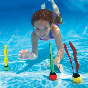 Scufundări Iarba piscină Piscină Jucărie de Formare Educația Timpurie a Copiilor de Scufundări Iarba de Mare Ocean 3pcs Imagine 2
