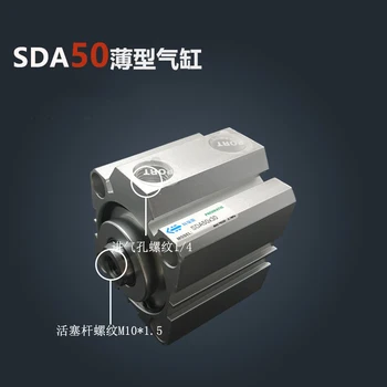 SDA50*50 de transport Gratuit 50mm Teava 50mm accident vascular Cerebral de Aer Compact Cilindri SDA50X50 Acțiune Dublă Aer Cilindru Pneumatic