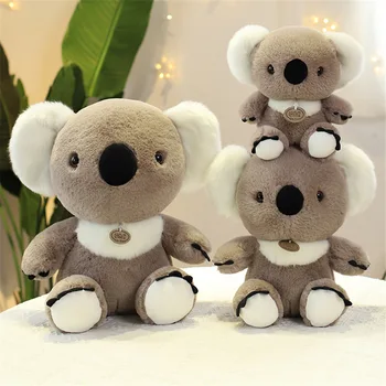 Simulare Koala Jucărie De Pluș Drăguț Koala Umplute Păpușă De Dormit Potoli Setea Jucaria Decor Camera Pentru Copii Pentru Copii De Craciun Cadouri De Ziua De Nastere