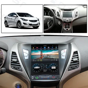 Tesla Stil Android 9.0 64GB Mașină de Navigare GPS Pentru HYundai Elantra 2011-2016 Stereo Capul Unitate Multimedia Player Auto Radio Imagine 2