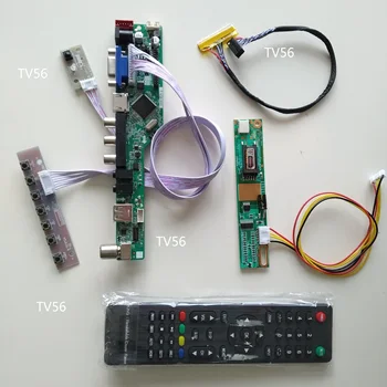 TV TV56 AV VGA Audio USB LCD LED de pe placa de control Card kit DIY Pentru LP154WX4(Tl)(D2)/TLD4 1280X800 15.4