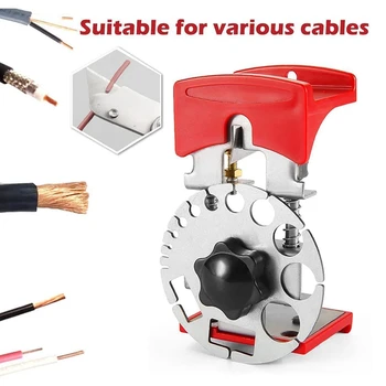 Universal Portabil Rapid Stripperadjustable Adâncime Portabil, Versatil Cablu Stripteuză Instrument Pentru Reciclare Deșeuri De Sârmă De Cupru Imagine 2