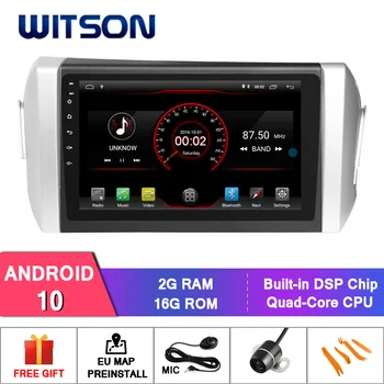 WITSON Android 10.0 DVD AUTO SISTEM pentru TOYOYA INNOVA (LHD) masina dvd player link/DAB/OBD/TPMS/DVR/Wifi/3G/4G suport Imagine 2