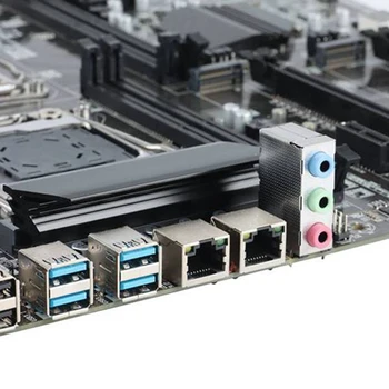 X99 Dual-Socket Placa de baza despre lga2011-3 Dual CPU Suport de Memorie DDR4 Cu 2XE5-2609 V3 CPU+Comutator Cablu+pasta Termică Kit Imagine 2