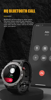 Xiaomi ceas Inteligent Bărbați C21 HD Bluetooth apel în aer liber trei apărare și rezistență îndelungată vreme multi-mode smartwatch Imagine 2