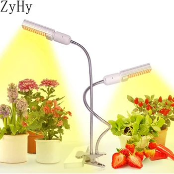 ZyHy Spectru Complet Planta cu LED-uri Cresc de Lumină Lămpi 5V E27 Bec Fito Lampa Pentru Flori de Interior Plantă Legume Hidroponice Sistem Crească Cort