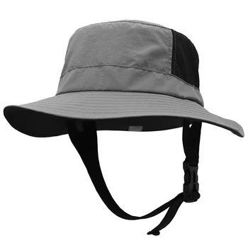În aer liber Protecție solară, Pălării pentru Pescuit Drumeții Uscare Rapidă Pescar Pălăria în aer liber de Soare UV Protectie Respirabil Vara Capac Imagine 2