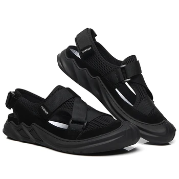 în aer liber transpirables sport sandali sandalet da de sex masculin sandalle sandalsslippers sandalia om de moda romanas de sandale de siguranță Imagine 2