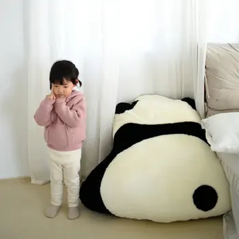 Înapoi Panda De Pluș Perna Acasă Dormitor Canapea Mare, Pe Noptiera Pernă Saltea Perna Plutitoare Fereastră Jucărie
