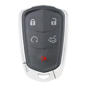 Înlocuirea 4/5/6 Butoanele de Control de la Distanță Inteligent Cheie Auto Shell Caz FOB pentru Cadillac SRX CTS ATS XTS Escalade ESV cu tasta insert Imagine 2
